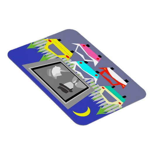 Kleinstädter Laufwerk-in-Film Flexi Magnet (Rechte Seite)