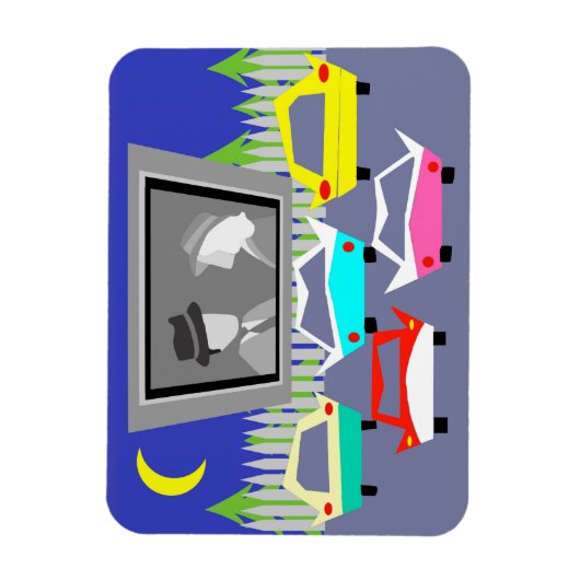 Kleinstädter Laufwerk-in-Film Flexi Magnet (Vertikal)