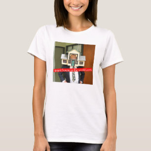 Kleinstes Haus im World.com-Shirt T-Shirt