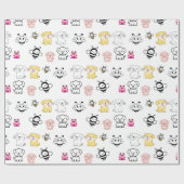 Kleintiere Geschenkpapier (Flach)