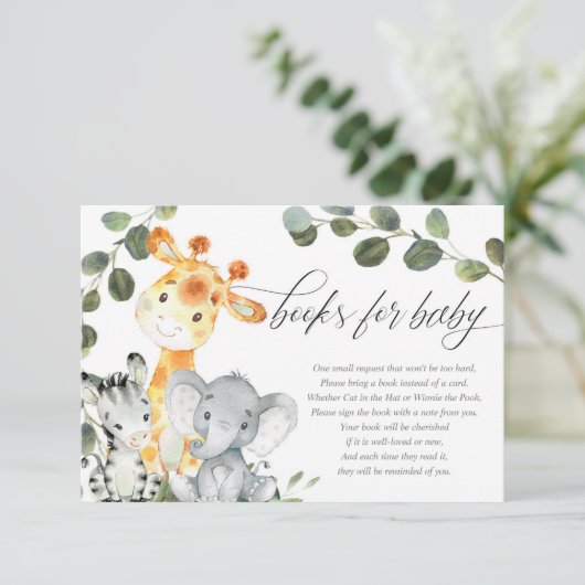 Kleintiere geschlechtsneutrale Safari-Bücher für K Begleitkarte (Stehend Vorderseite)