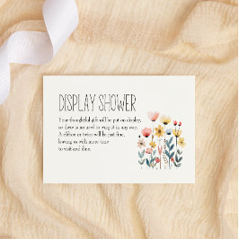 Kleintiere mit Kinderzimmer Baby Display Dusche No Mitteilungskarte