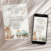 Kleintiere mit Kinderzimmer per Mail Kinderdusche Einladung