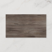 Kleintiere von Waldtieren aus Wäldern Begleitkarte (Rückseite)