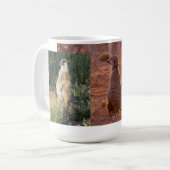 Kleintjie Meerkat Tasse (Vorderseite Links)