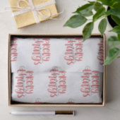 Kleinunternehmen befördern Hübsche Dinge im Innern Seidenpapier (Geschenk)