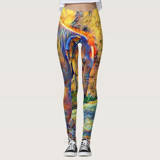 Kleinvieh Leggings (Vorderseite)