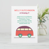 Kleinwagen Einladung (Stehend Vorderseite)