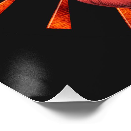 Klek It Chicken Glossen Poster (Ecke)