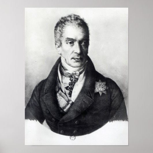 Klemens Wenzel Nepomuk Lothar Poster (Vorne)