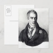 Klemens Wenzel Nepomuk Lothar Postkarte (Vorne/Hinten)