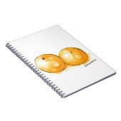 Klementinen Notizblock (Rechte Seite)