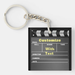 Klemmbrett (beidseitig) Acrylstoff-Schlüsselanhäng Schlüsselanhänger