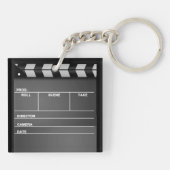 Klemmbrett (beidseitig) Acrylstoff-Schlüsselanhäng Schlüsselanhänger (Rückseite)
