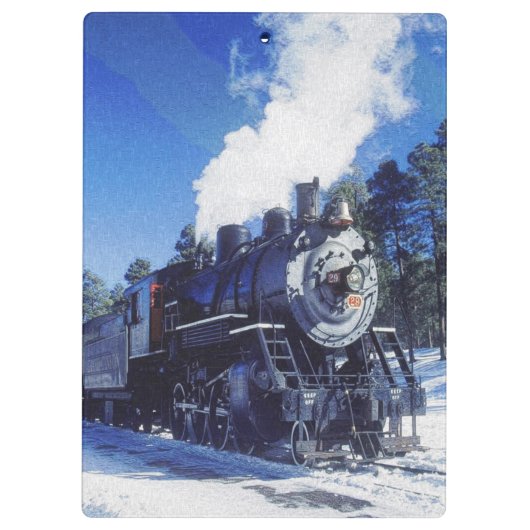 Klemmbrett des Zug-3 (Rückseite)