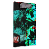 Klemmbrett dunkelblau abstrakte Recycling-Farbe  (Rechts)