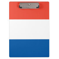 Klemmbrett Frankreich Fahne