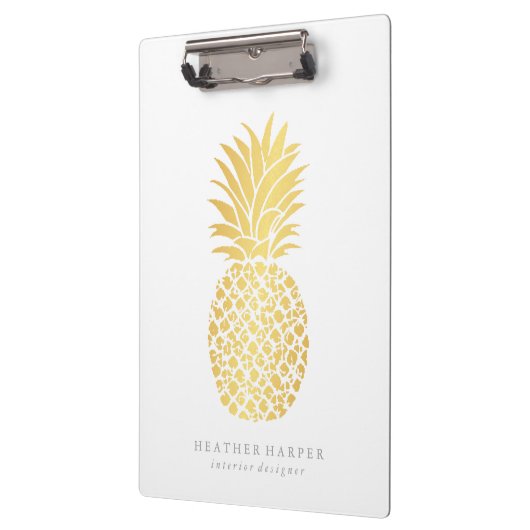 Klemmbrett - Goldananas (Links)