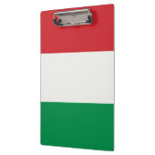 Klemmbrett Italien Fahne (Links)