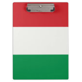 Klemmbrett Italien Fahne (Vorderseite)