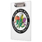 Klemmbrett - lassen Sie den Bauernhof und die (Links)