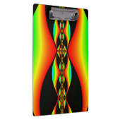 Klemmbrett mit Mandelbrot Fraktal (Rechts)