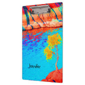 Klemmbrett, personalisierte, bunte klemmbrett (Links)