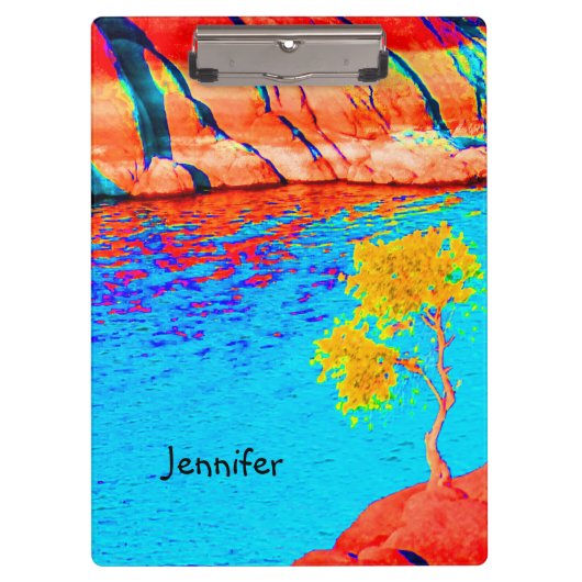 Klemmbrett, personalisierte, bunte klemmbrett (Vorderseite)