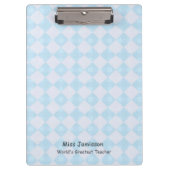 Klemmbrett, Retro Entwurf, der bestste Lehrer der Klemmbrett (Vorderseite)