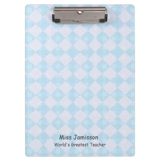 Klemmbrett, Retro Entwurf, der bestste Lehrer der Klemmbrett (Vorderseite)