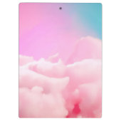 Klemmbrett – Süßer glücklicher Mops  (Rückseite)