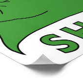 Klemme Kleeblatts Poster (Ecke)