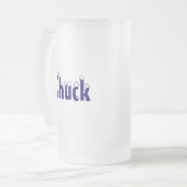 Klemme-Name Art-Mattierte Tasse (Vorderseite Links)