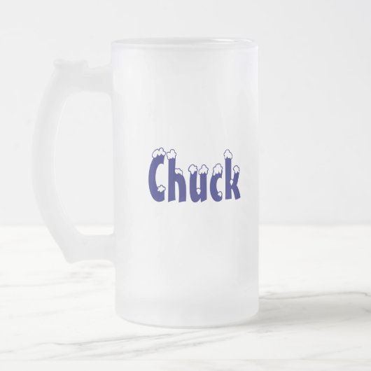 Klemme-Name Art-Mattierte Tasse (Links)