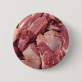 Klemmen-Fleisch-Metzger knöpft Sammlung Button (Vorderseite)