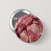 Klemmen-Fleisch-Metzger knöpft Sammlung Button (Vorne & Hinten)
