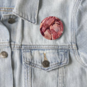 Klemmen-Fleisch-Metzger knöpft Sammlung Button (Beispiel)