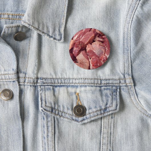 Klemmen-Fleisch-Metzger knöpft Sammlung Button (Beispiel)