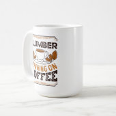 Klempner auf Coffee Caffein Geschenk Kaffeetasse (Vorderseite Links)