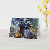 Klempner auf dem Dach Karte (Gelbe Blume)