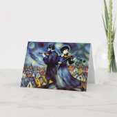 Klempner auf dem Dach Karte (Vorderseite)