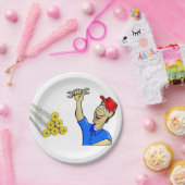 Klempner aus Papierplatten Pappteller (Party)