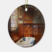 Klempner - Badzeit Keramik Ornament (Links)
