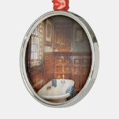 Klempner - Badzeit Ornament Aus Metall (Links)