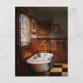 Klempner - Badzeit Postkarte (Vorderseite)