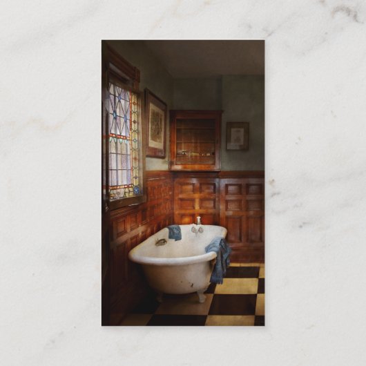 Klempner - Badzeit Visitenkarte (Rückseite)