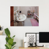 Klempner - Das Badezimmer Poster (Heimbüro)
