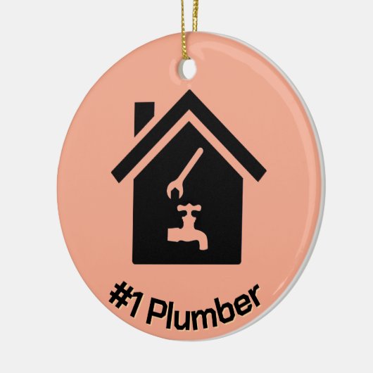 Klempner Design Keramik Ornament (Links)