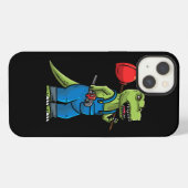 Klempner-Dinosaurier iPhone Hülle (Rückseite (Horizontal))