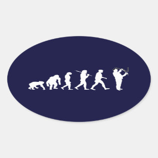 Klempner-Evolution-Klempner-Rohrleitung Ovaler Aufkleber